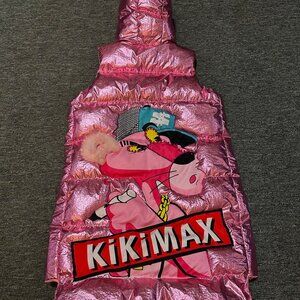 kikiMAX puffer vest pink panther